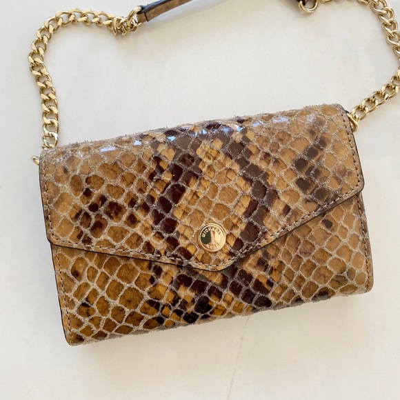 Michael Kors Snakeskin Clutch - Picture 7 of 8